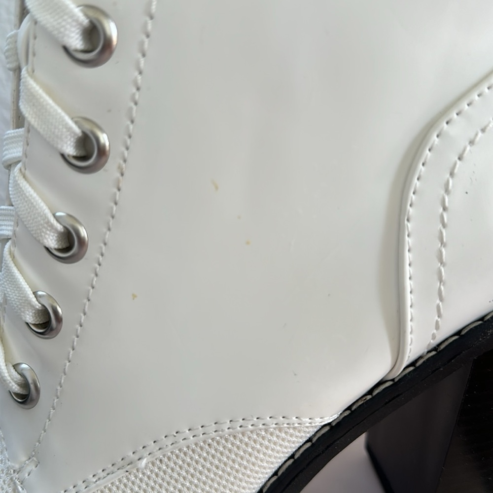 Bcbgeneration White Combat Boots - image 5